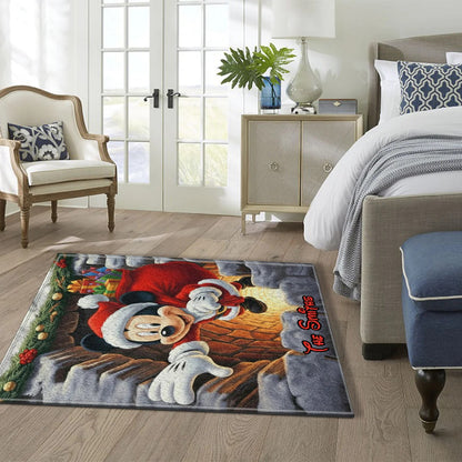 Magical Christmas - Personalized Mouse Non-Slip Tufted Rug