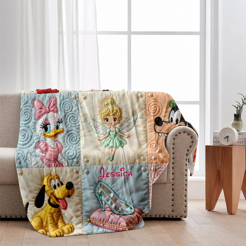 Magic Friends - Personalized Mouse Blanket