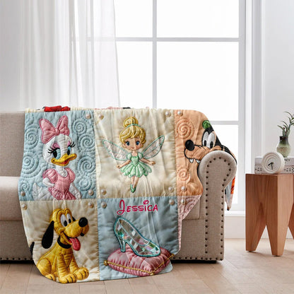 Magic Friends - Personalized Mouse Blanket