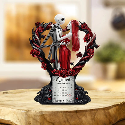 We're Simply Meant To Be - Personalized Nightmare Custom Shaped Acrylic Plaque