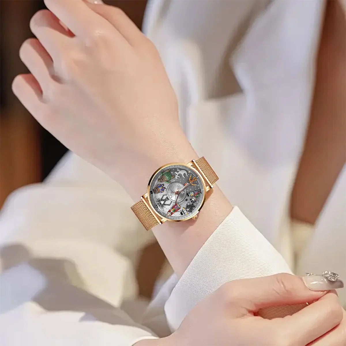 The Nightmare - Personalized Nightmare Women Hand Watch