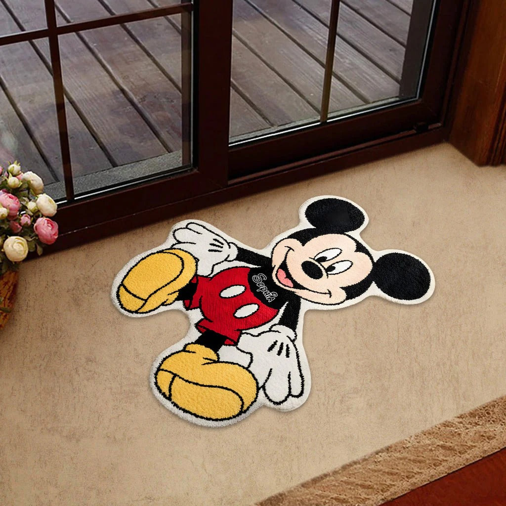 Magic Room - Personalized Mouse Shaped Doormat/ Rug