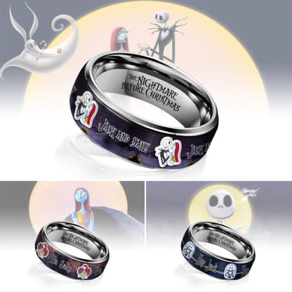 Horrow Skeleton x Halloween Silver Alloy Rings Gift For Fans