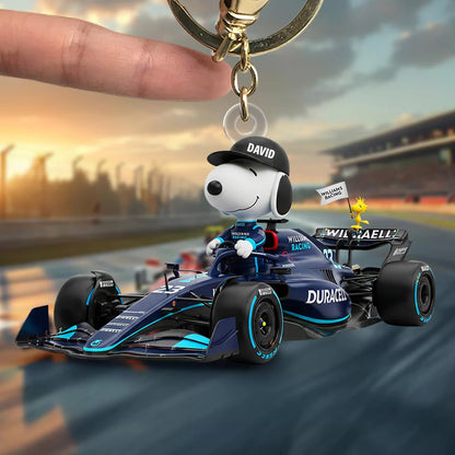 Personalized Gifts For Racing Lovers Keychain