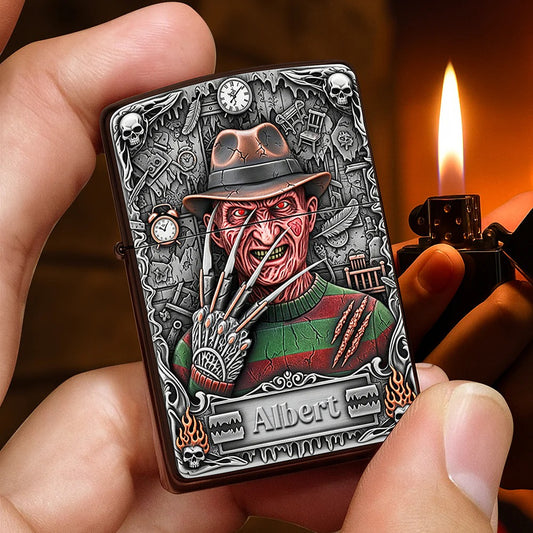 Creepy Movie Lighter - Personalized Gifts For Horror Movie Fans