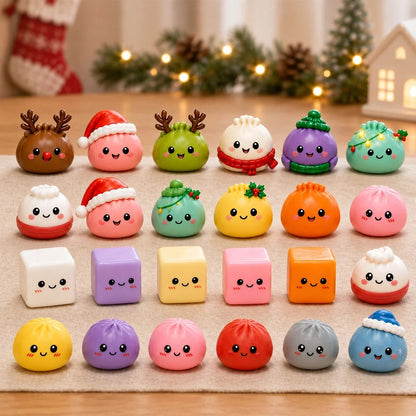 Twenty Four Days Of Squishy - Dumpling Advent Calendar