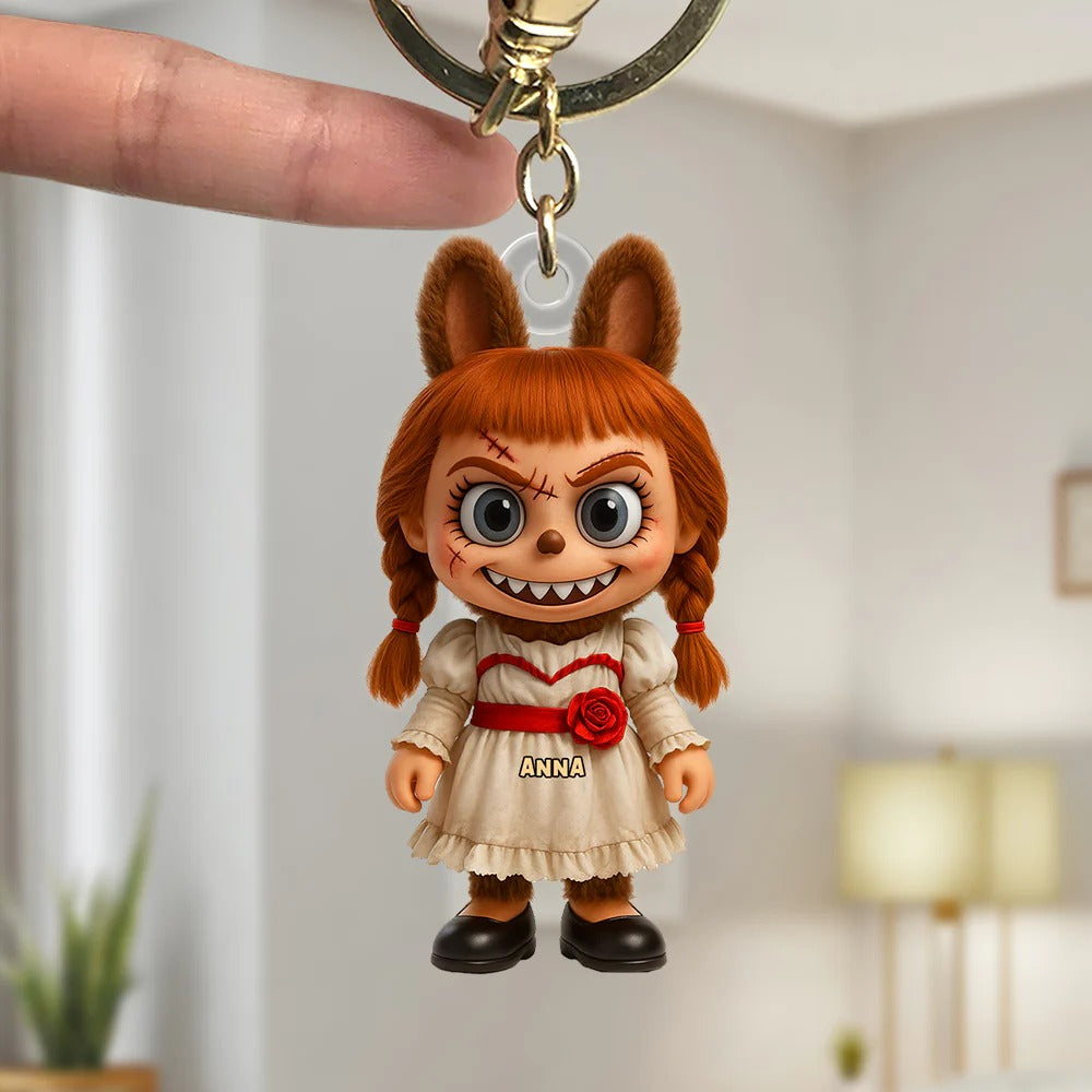 Iconic Monsters Personalized Gifts For Horror Movie Fans Keychain