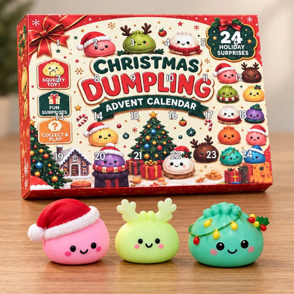 Twenty Four Days Of Squishy - Dumpling Advent Calendar