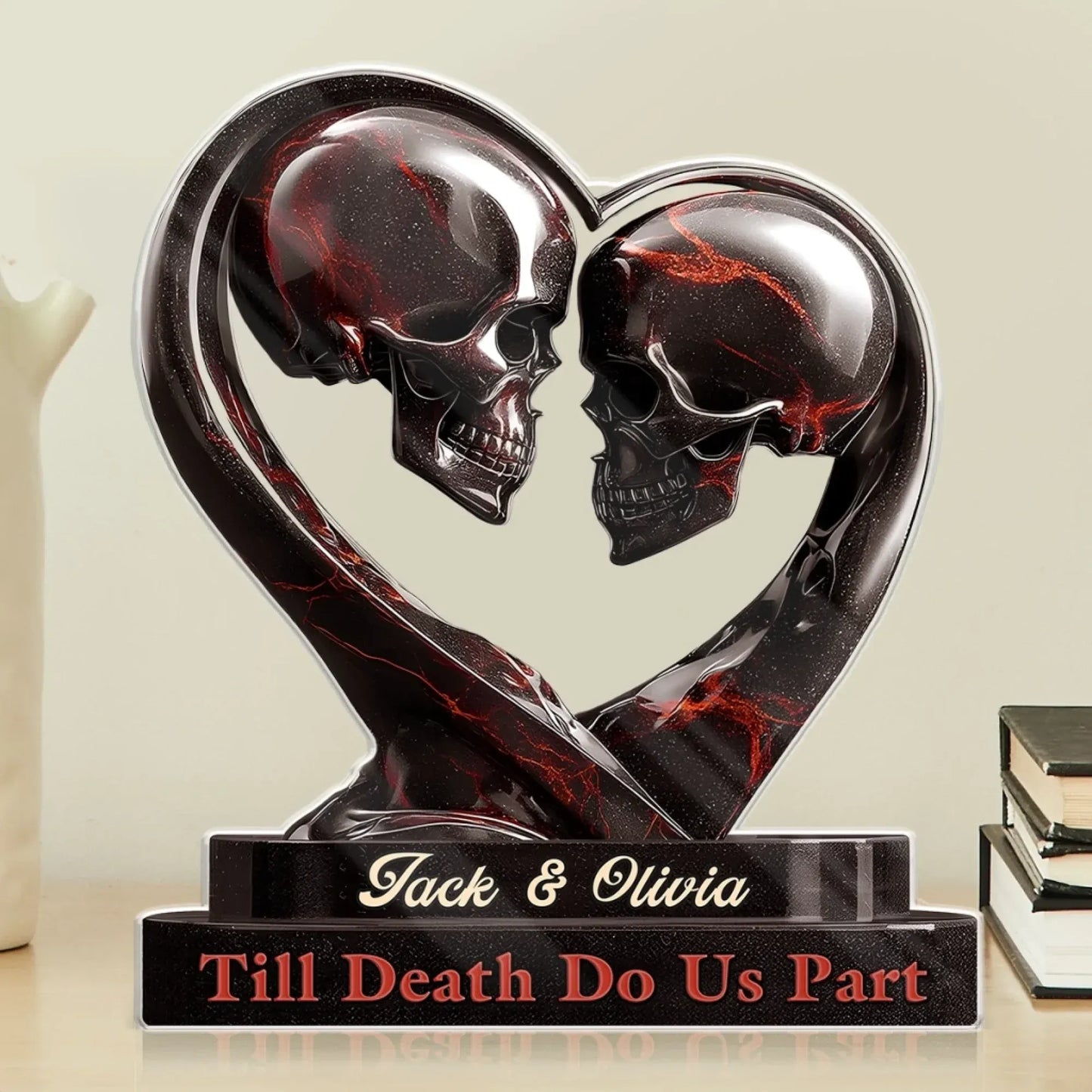Till Death Do Us Part - Personalized Anniversary Wedding Gifts For Husband And Wife, Couples