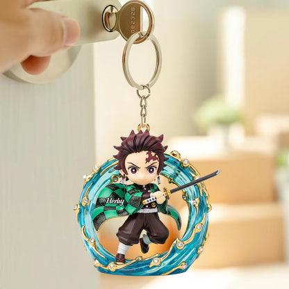 Darkness Hunter Keychain - Personalized Gifts For Loved Ones