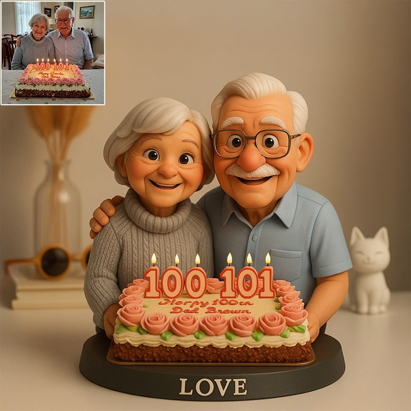 Custom Photo Pixar Cartoon Style Acrylic Plaque
