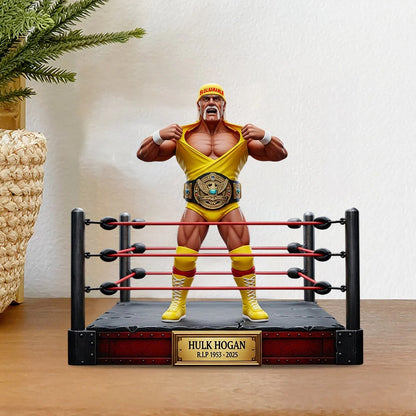Forever Wrestling Legend - Trending Custom Shaped Acrylic Plaque