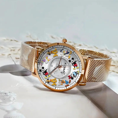 Magical Friends - Personalized Mouse Women Hand Watch