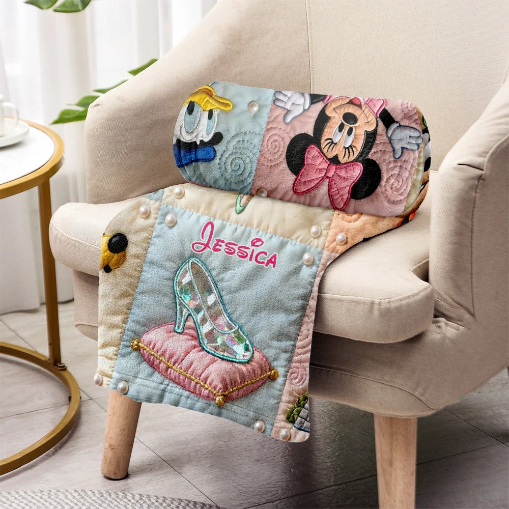 Magic Friends - Personalized Mouse Blanket