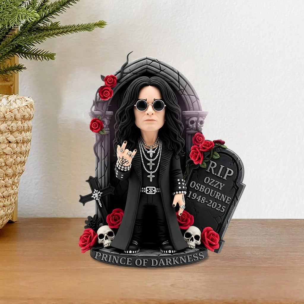 Prince Of Darkness - Trending Custom Shaped Acrylic Plaque