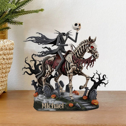 Headless Knight - Personalized Nightmare Custom Shaped Acrylic Plaque