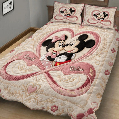 You & Me We Got This - Personalized Mouse Bedding Set