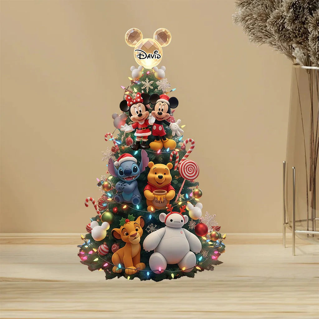 Magical Christmas - Personalized Mouse Custom Shaped Acrylic Plaque