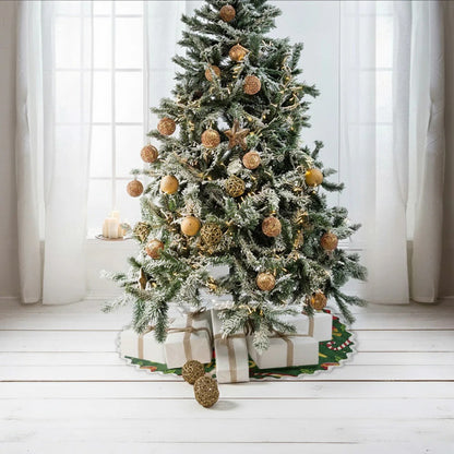 Merry Christmas - Personalized Mouse Shaped Tree Skirt