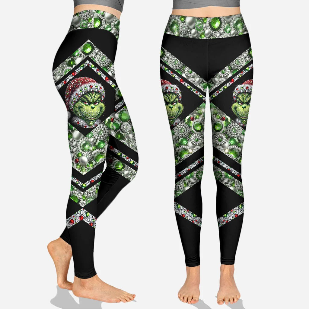 Merry Christmas - Personalized Stole Christmas Hoodie and Leggings