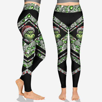 Merry Christmas - Personalized Stole Christmas Hoodie and Leggings