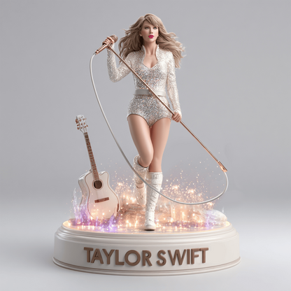 Pop Music Icon - Personalized Custom Shaped Acrylci Plaque