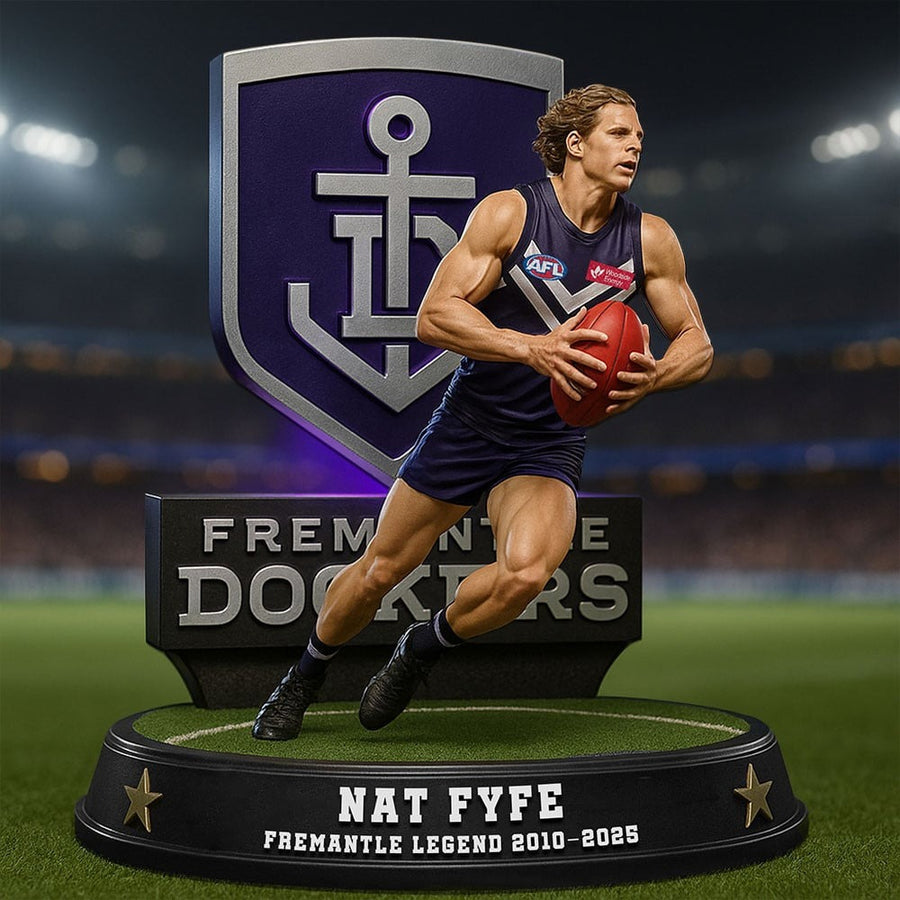 Fremantle Dockers Legend - Trending Custom Shaped Acrylic Plaque