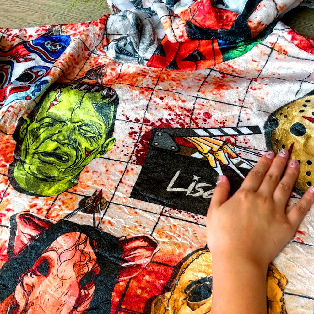 Horror Oversized Hoodie, Gift For Horror Fans