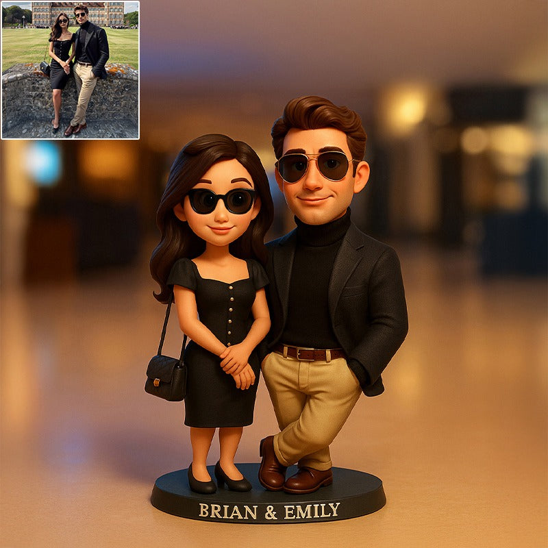 Custom Photo Pixar Cartoon Style Acrylic Plaque