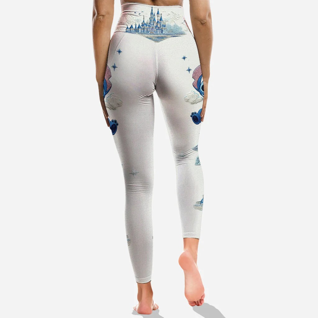 Fantasy Alien - Personalized Ohana Hoodie and Leggings