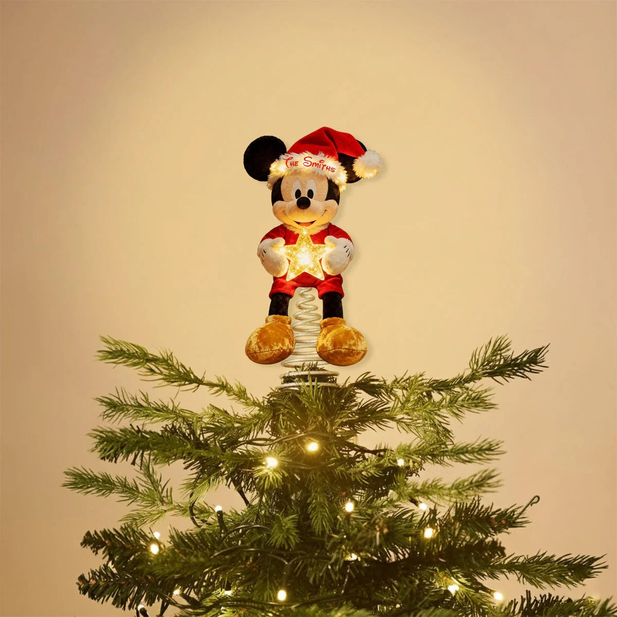 Magical Christmas 2 - Personalized Mouse LED Light Tree Topper