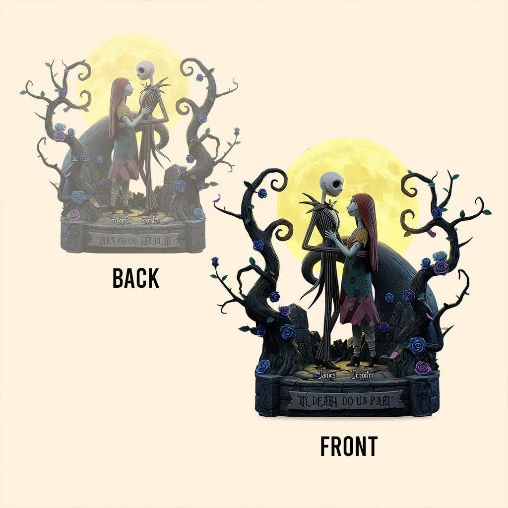 Til Death Do Us Part 3 - Personalized Nightmare Custom Shaped Acrylic Plaque
