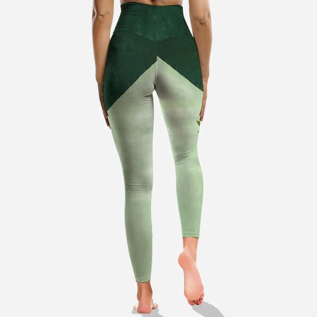 Personalized The Force Hoodie and Leggings - Strong With Herb