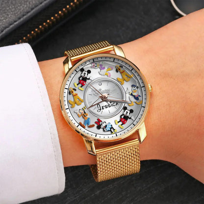 Magical Friends - Personalized Mouse Women Hand Watch