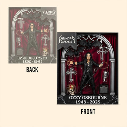 RIP Prince Of Darkness - Trending Custom Shaped Acrylic Plaque