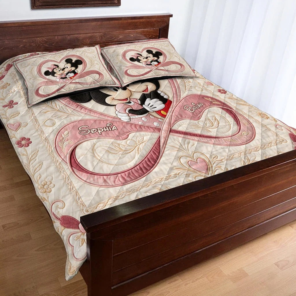 You & Me We Got This - Personalized Mouse Bedding Set