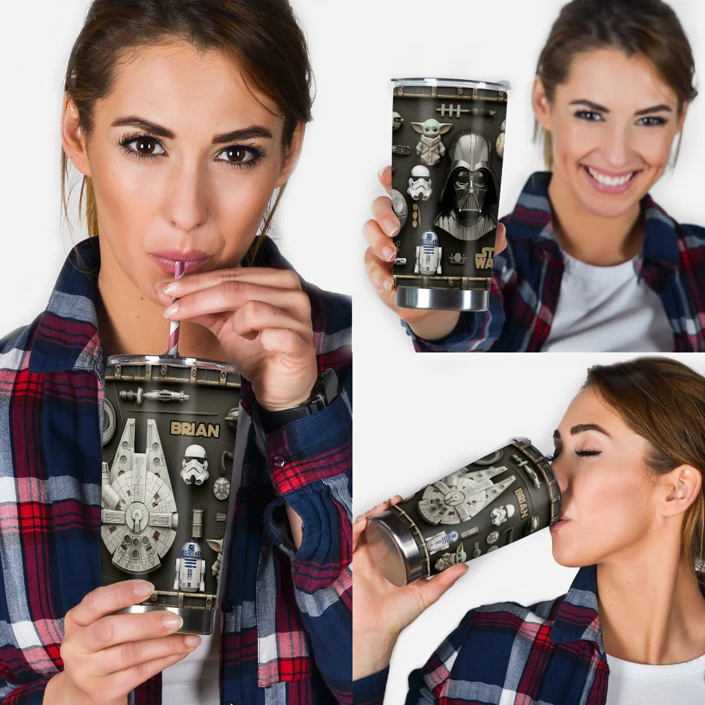 The Force - Personalized The Force Tumbler