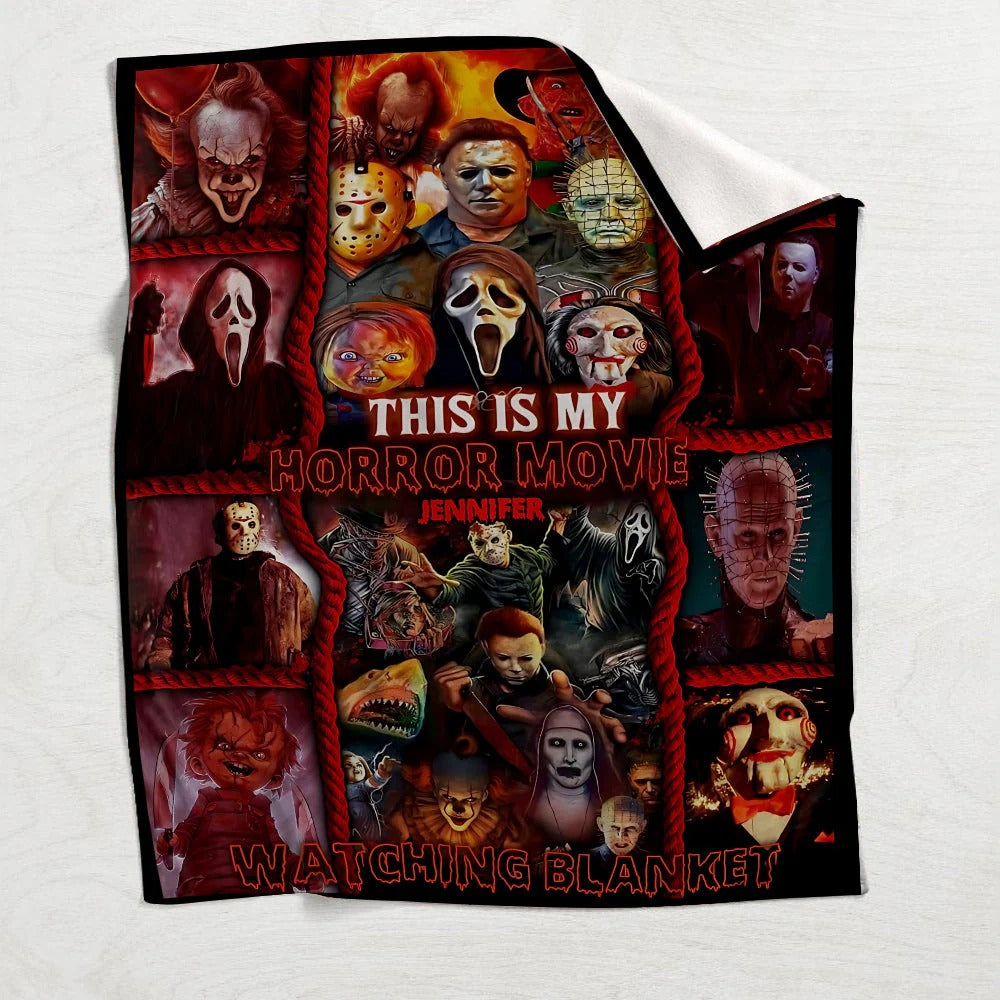 This Is My Blanket - Personalized Horror Character Blanket