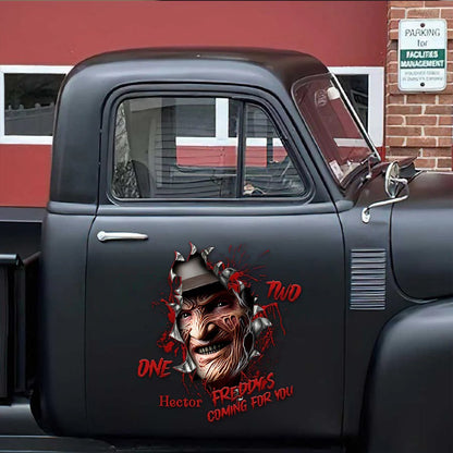 I'm Coming For You - Personalized Decal Full