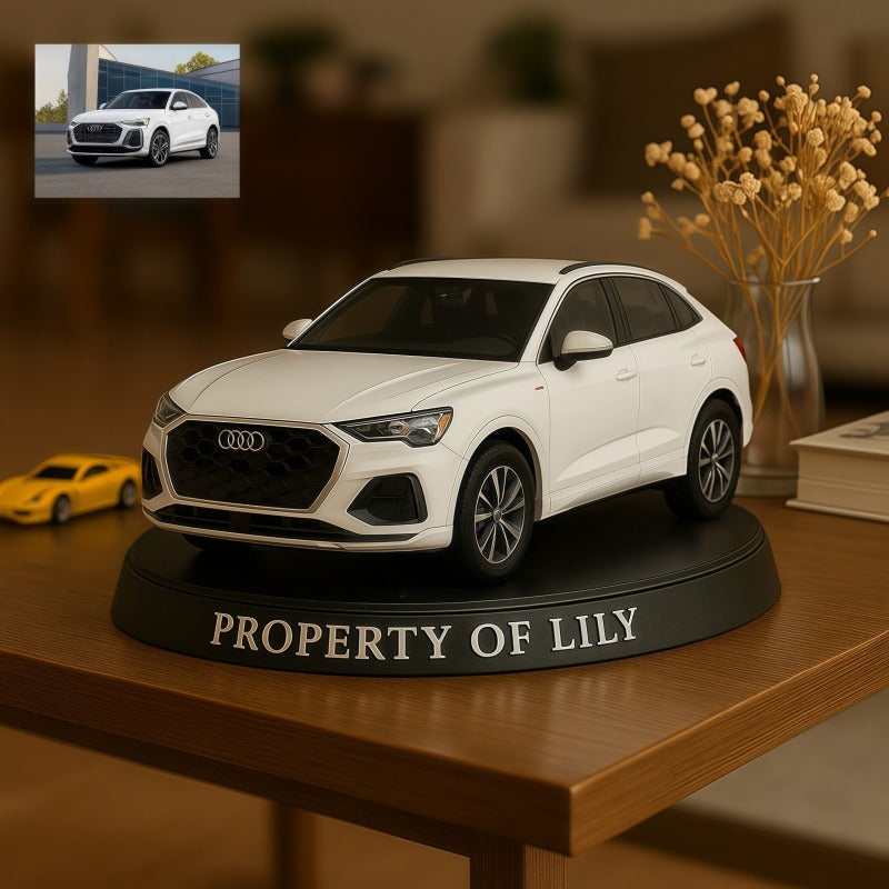 Custom Your Car Photo Cartoon Style Acrylic Plaque