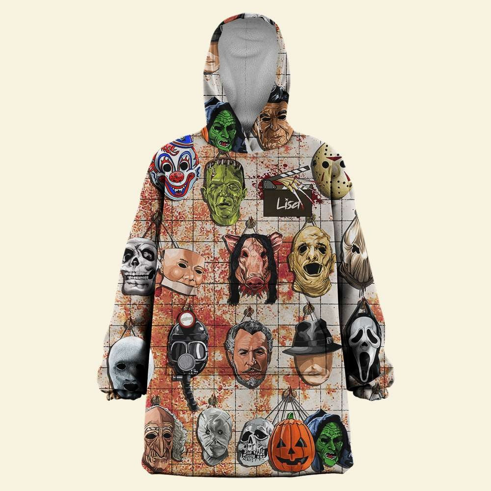 Horror Oversized Hoodie, Gift For Horror Fans