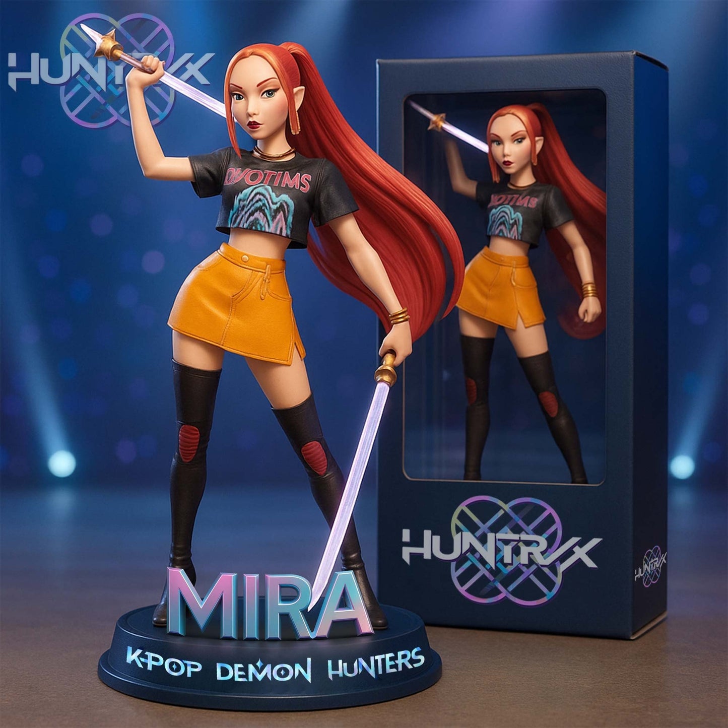 Kpop Hunters - Trending Custom Shaped Acrylic Plaque
