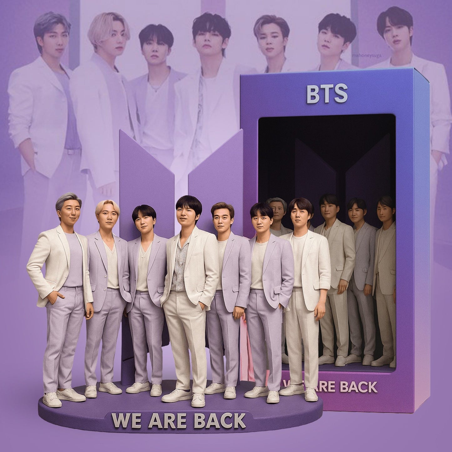 KPOP Band - Trending Custom Shaped Acrylic Plaque
