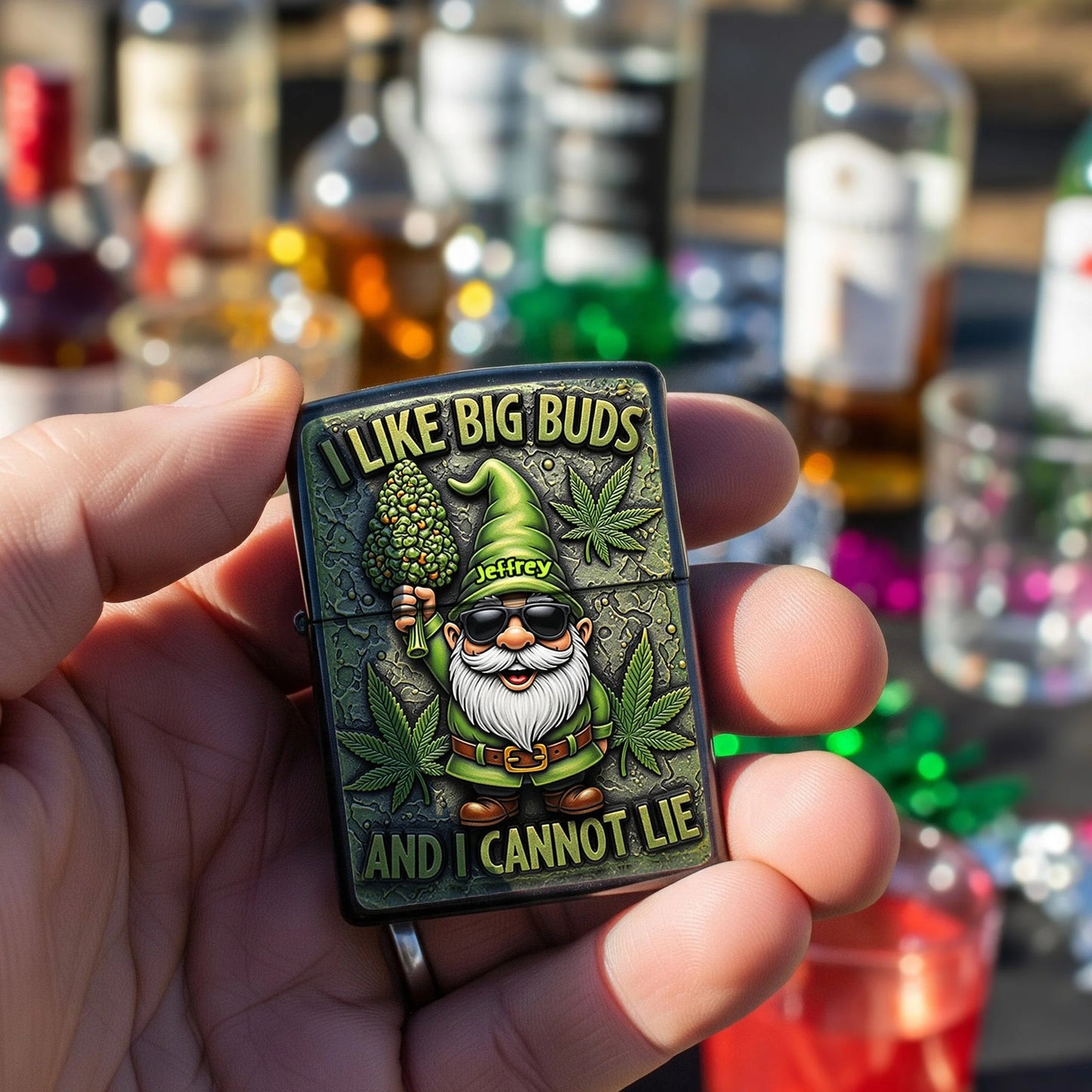 Funny Gnome Lighter, Personalized Gifts For Gnome Lovers