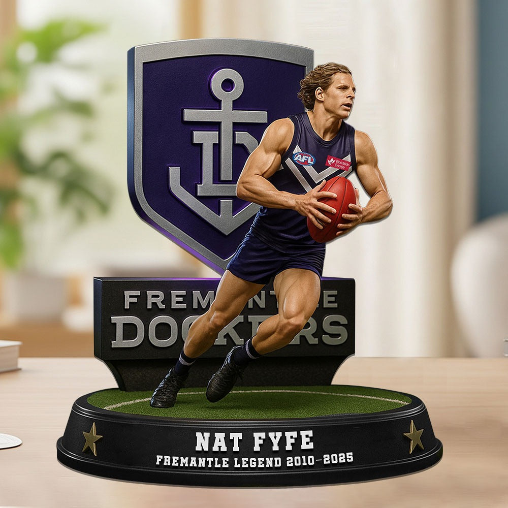 Fremantle Dockers Legend - Trending Custom Shaped Acrylic Plaque