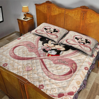 You & Me We Got This - Personalized Mouse Bedding Set