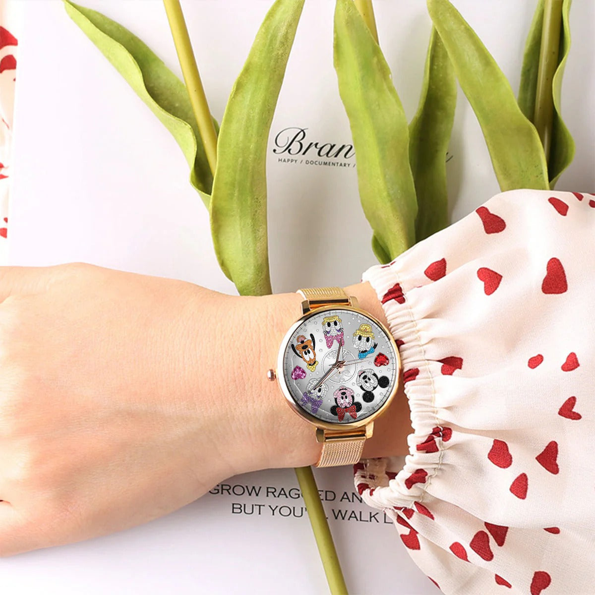 Magical World 2 - Personalized Mouse Women Hand Watch
