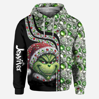 Merry Christmas - Personalized Stole Christmas Hoodie and Leggings