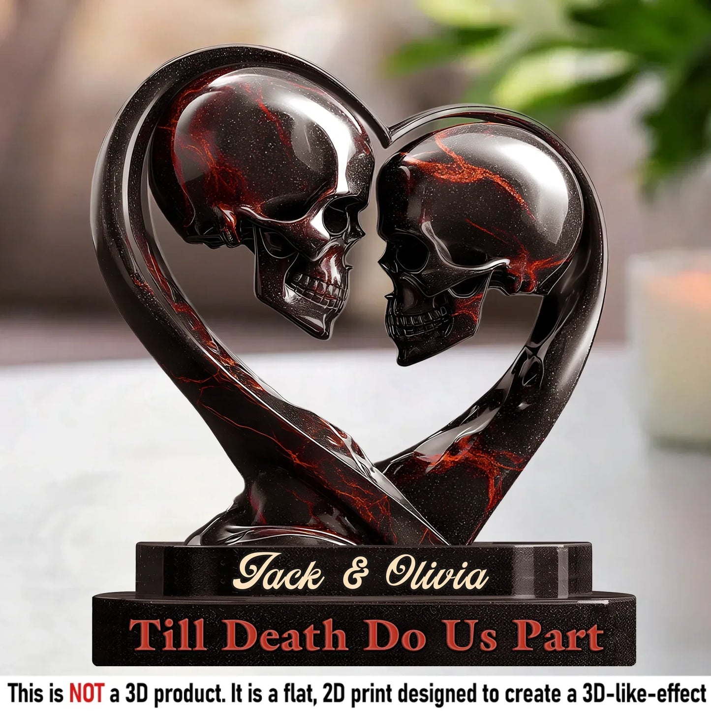 Till Death Do Us Part - Personalized Anniversary Wedding Gifts For Husband And Wife, Couples
