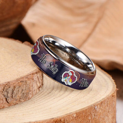 Horrow Skeleton x Halloween Silver Alloy Rings Gift For Fans